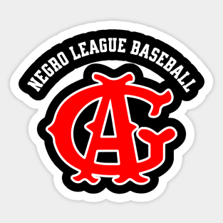 The Chicago American Giants Logo Negro League Baseball Sticker